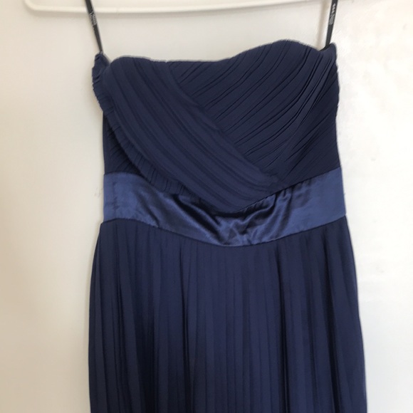 Blue strapless maxi dress - Picture 3 of 3